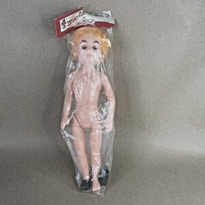VTG FIBRE CRAFT 16"  MALE FASHION DOLL‎ #3177 WITH BLONDE HAIR BLUE EYES NOS